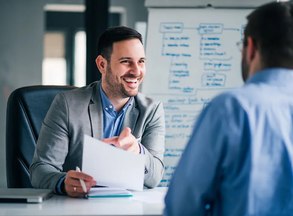 Entrevista profesional corporativa